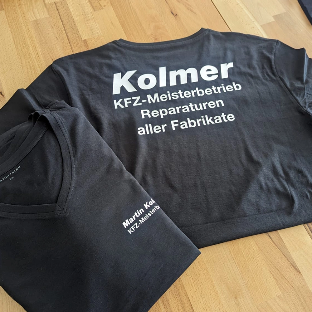 schwarze Textilien
