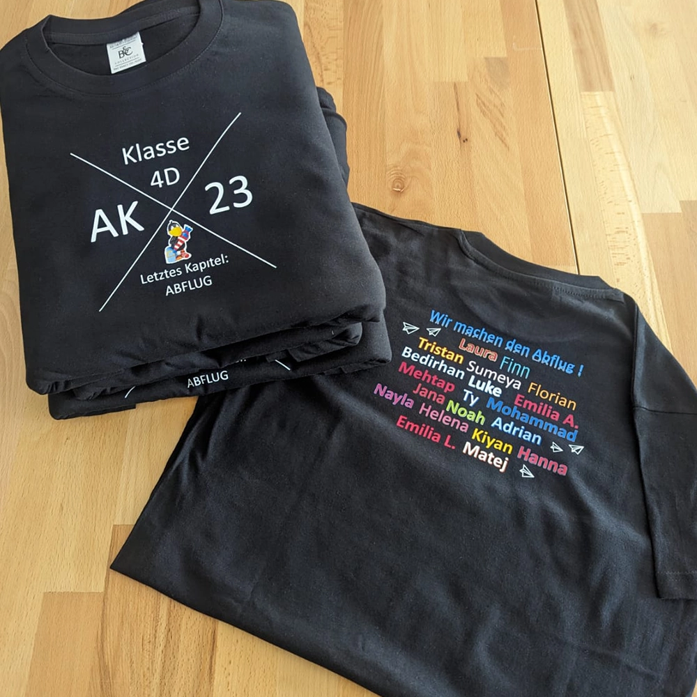 Abschlussshirts